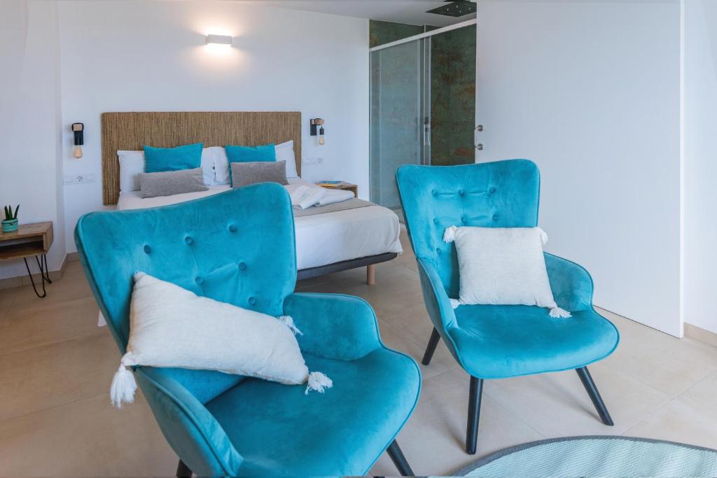 Posezení v ubytování Bamblue Boutique Apartments