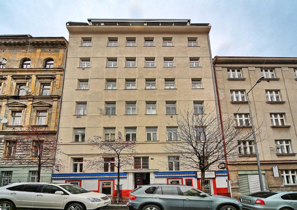 Budova, kde se apartmán nachází
