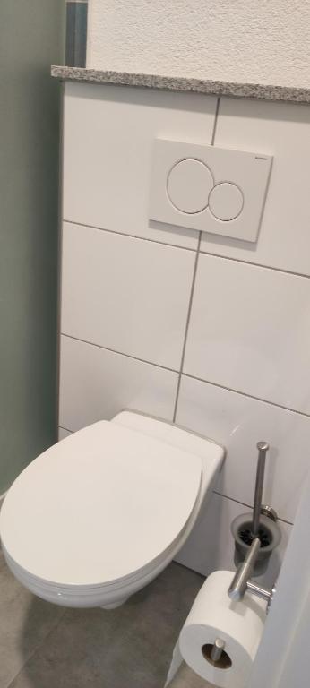 Koupelna v ubytování Hotel Link