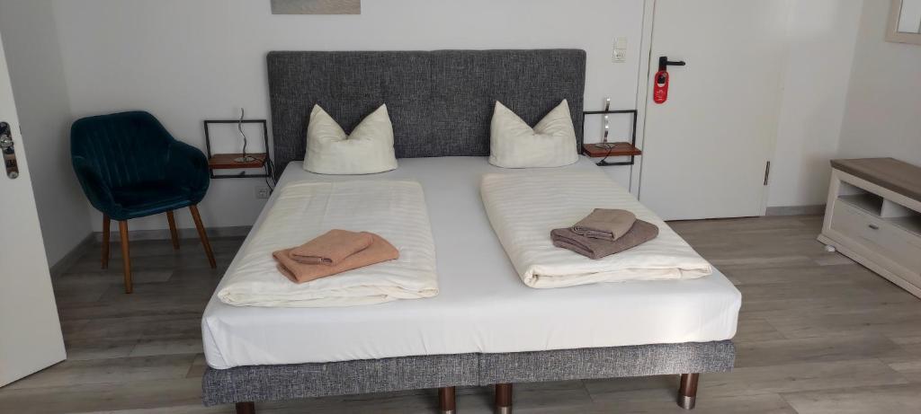 Postel nebo postele na pokoji v ubytování Hotel Link