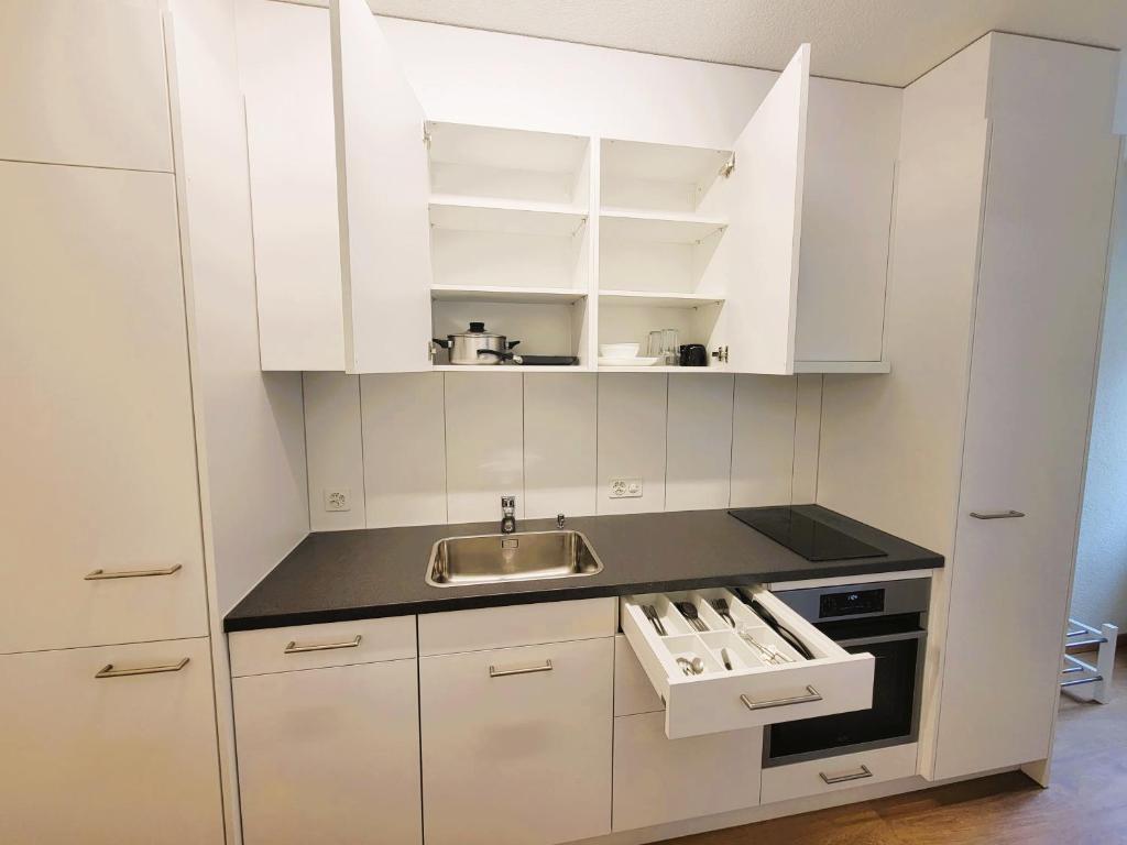 Zurich City Center Apartments next to Zurich HB Main Train Station LA - Self Checkin - Resim 21