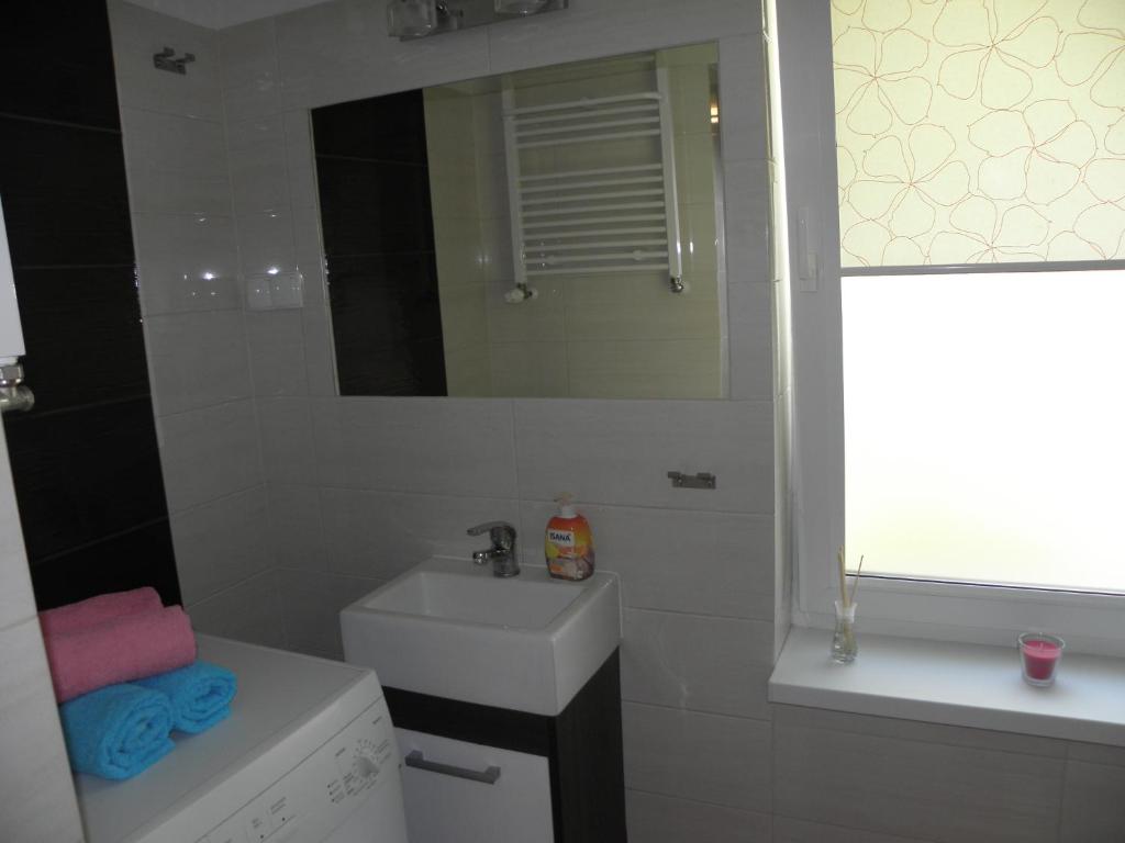 Koupelna v ubytování Apartament Sopot Oliwia