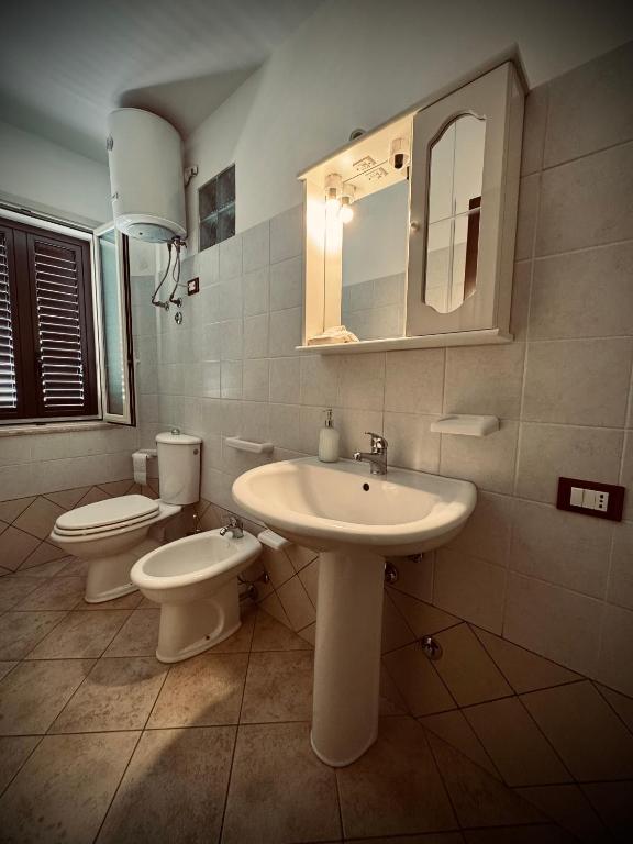 Koupelna v ubytování Freya Rooms