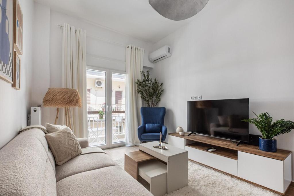 Les Nuances de Bleu - 1-Bedroom & Balcony in Athens