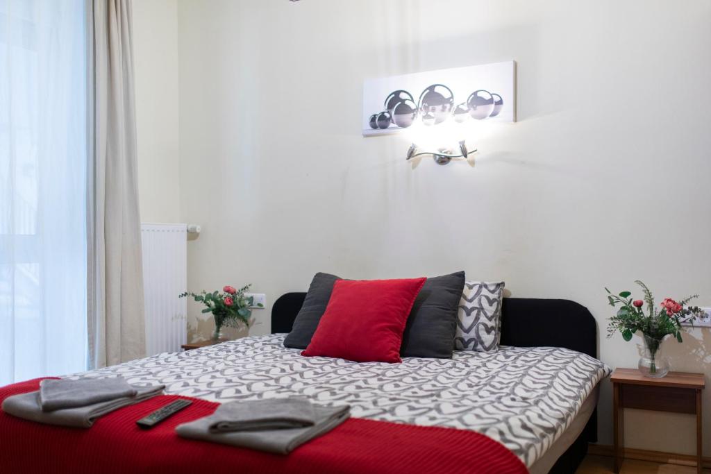 Letto o letti in una camera di Lucsony Apartman