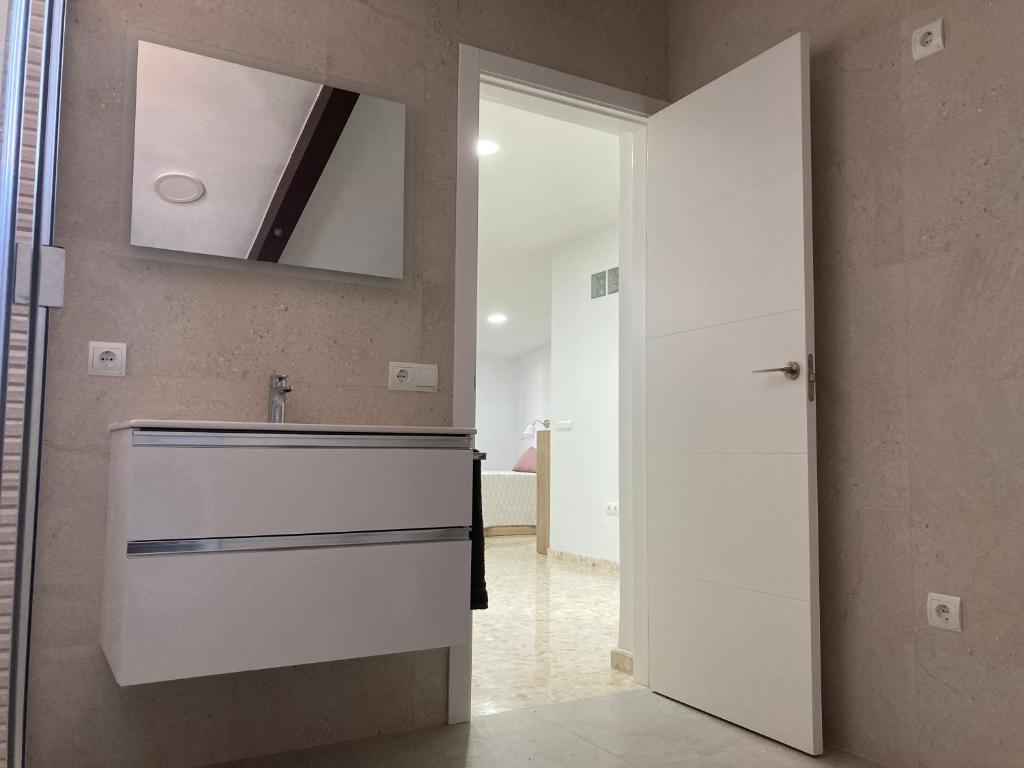 Kúpeľňa v ubytovaní Apartamento Mirador del Tinto centro ciudad