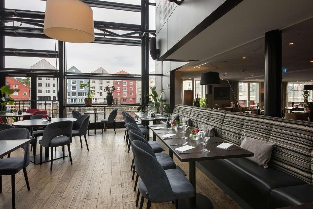 Restaurace v ubytování Scandic Bakklandet