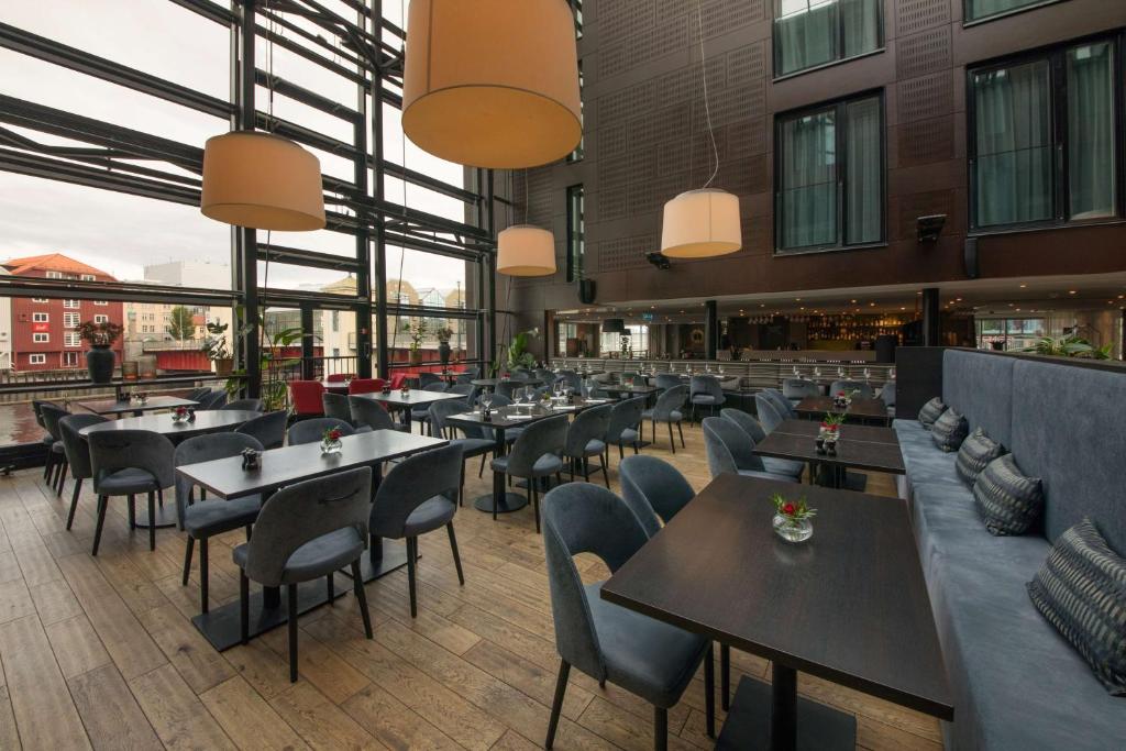 Restaurace v ubytování Scandic Bakklandet