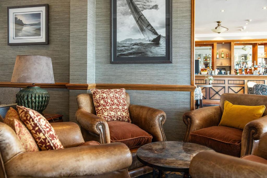 Posezení v ubytování Hotel Cristina