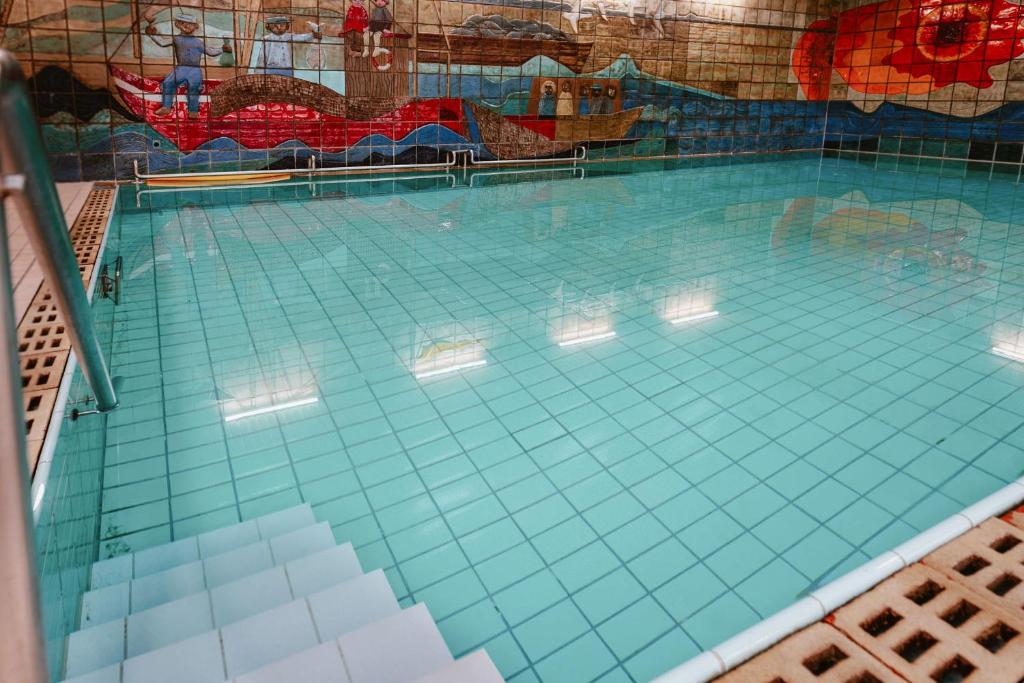 Bazén v ubytování Hotel das Miramar nebo v jeho okolí