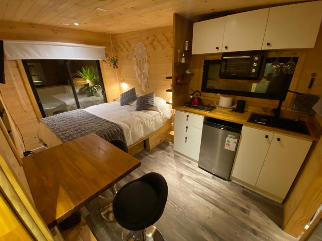 Cucina o angolo cottura di Hostal Kuyen