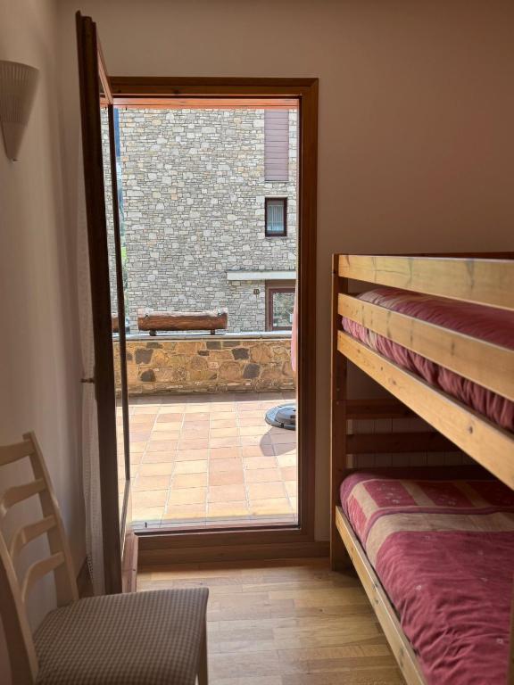 Postel nebo postele na pokoji v ubytování Una terraza con encanto