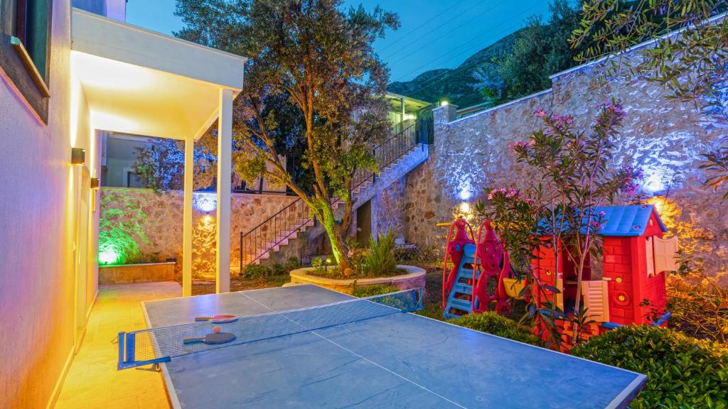 Zahrada ubytování villa berrak
