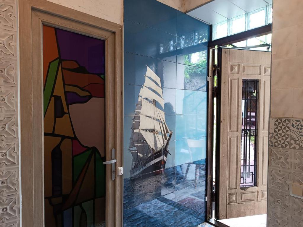 Fotografie z fotogalerie ubytování Номер у моря, бассейн, сад, мангал v destinaci Dobrovelychkivka