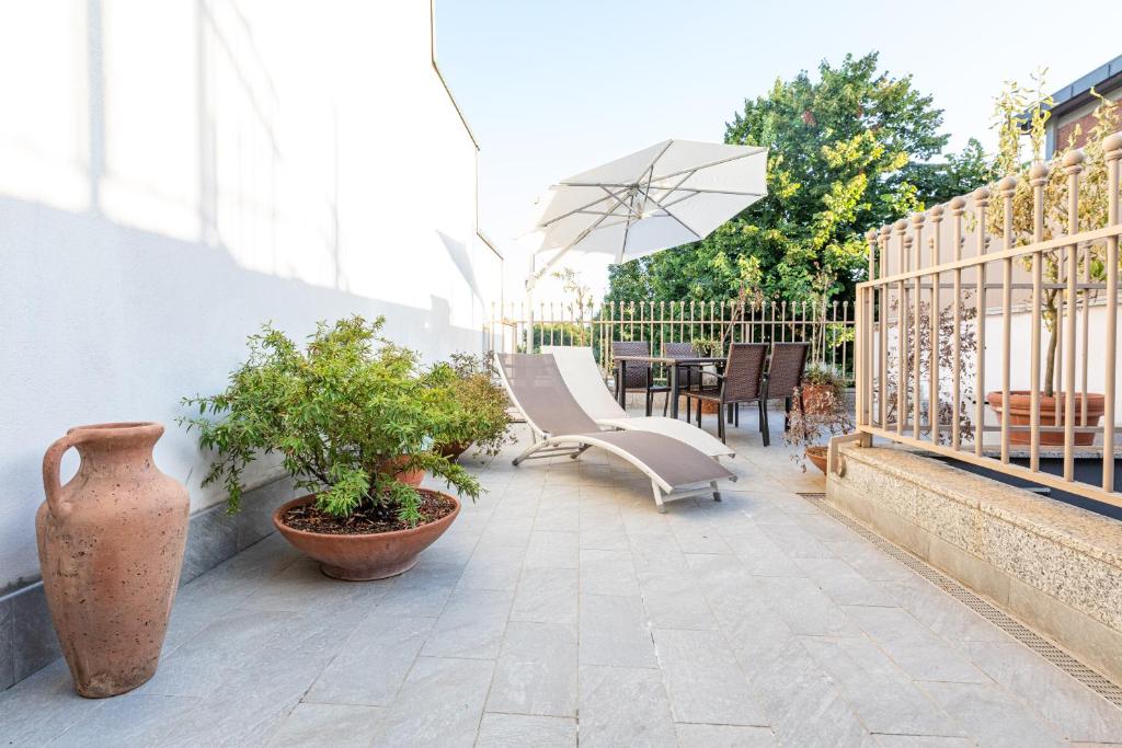 Balkón nebo terasa v ubytování Città Studi Suites 1 - Top Collection