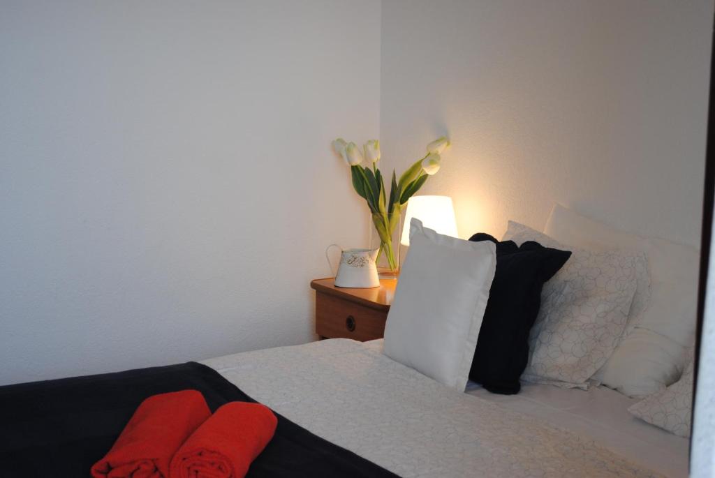 Postel nebo postele na pokoji v ubytování Apartment Mime
