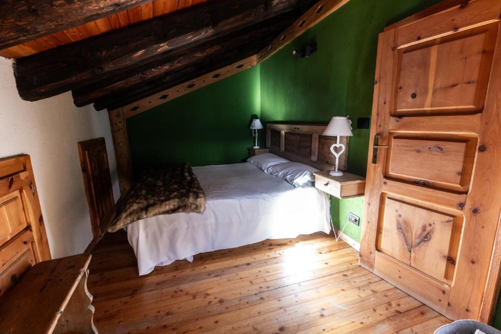 Postel nebo postele na pokoji v ubytování Chaletbethere