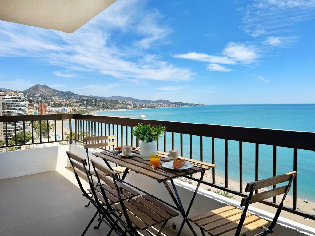 Apartamento Malagueta Premium con terraza y vistas al mar