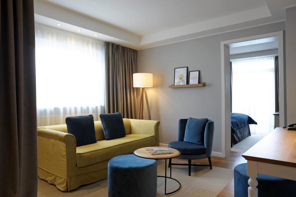 Posezení v ubytování MICHELS Wellness- & Wohlfühlhotel