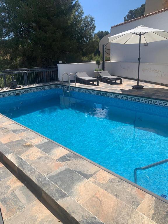 Πισίνα στο ή κοντά στο Apartamento en casa particular en Moraira