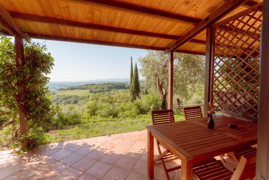 Balkón nebo terasa v ubytování Agriturismo San Felicissimo
