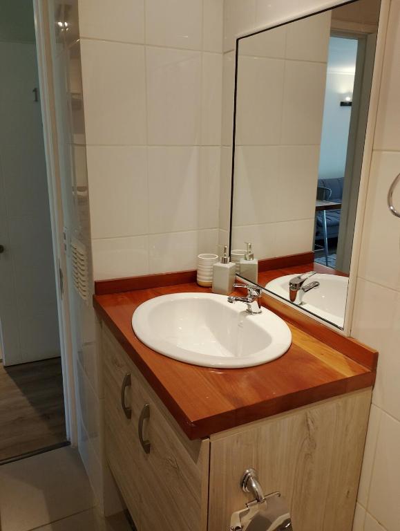 Koupelna v ubytování Condominio Nuevo Parque Suizo