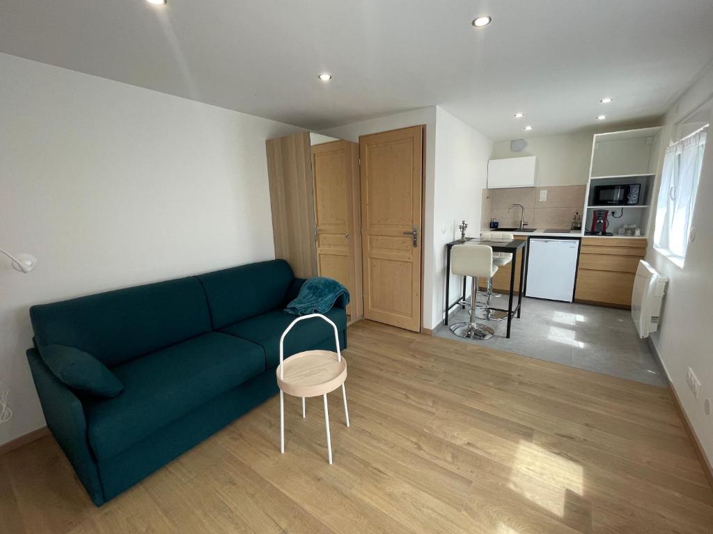 Kuchyň nebo kuchyňský kout v ubytování Pixy studio in a central and quiet area near Basel