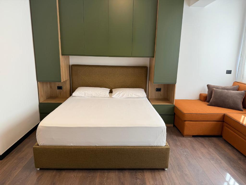 Postel nebo postele na pokoji v ubytování TOT Apartment