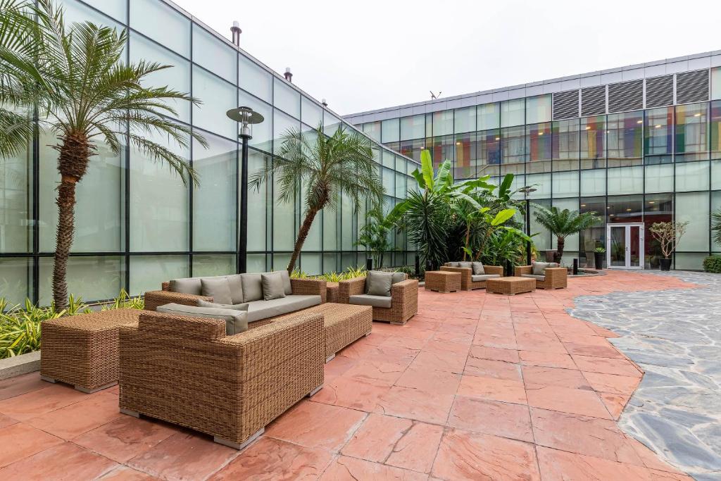 Zahrada ubytování Hotel de Convenções de Talatona, HCTA