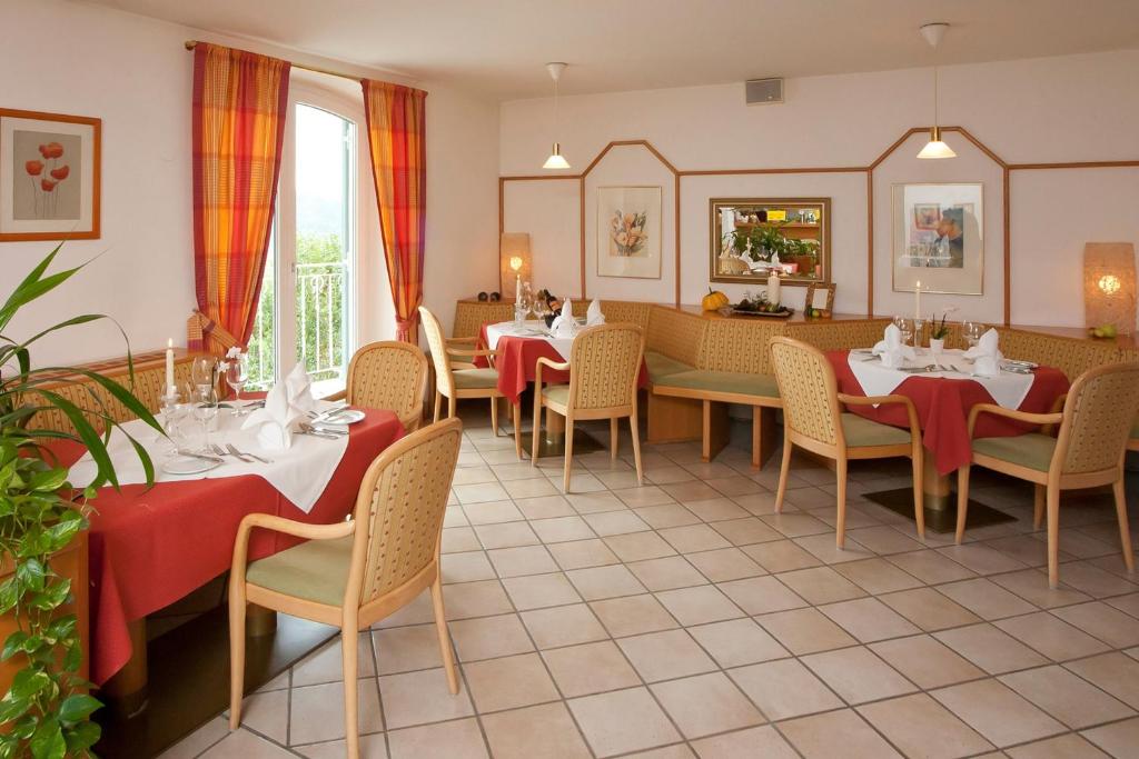 Restaurace v ubytování Das Landhaus Hauptmann