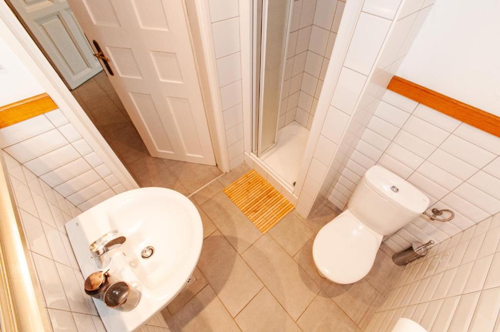 Kúpeľňa v ubytovaní BudaFlats Apartments