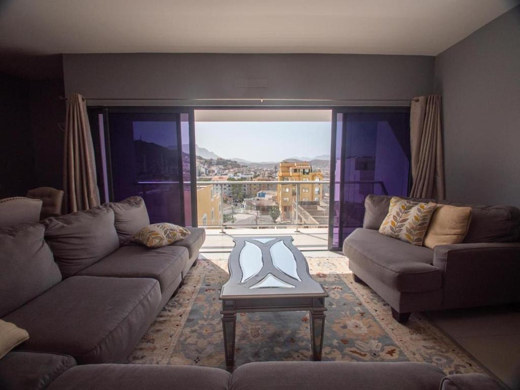 Posezení v ubytování Apartamentos Octane Mindelo