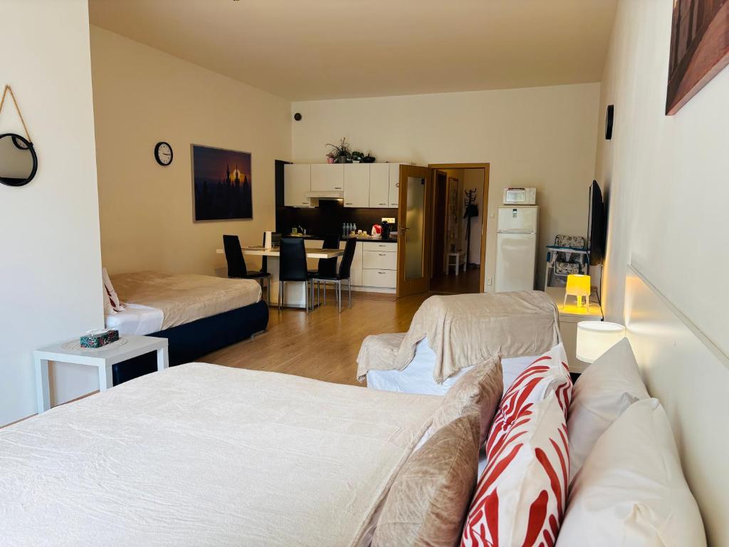 TV a/nebo společenská místnost v ubytování Maria Apartments - Free Parking