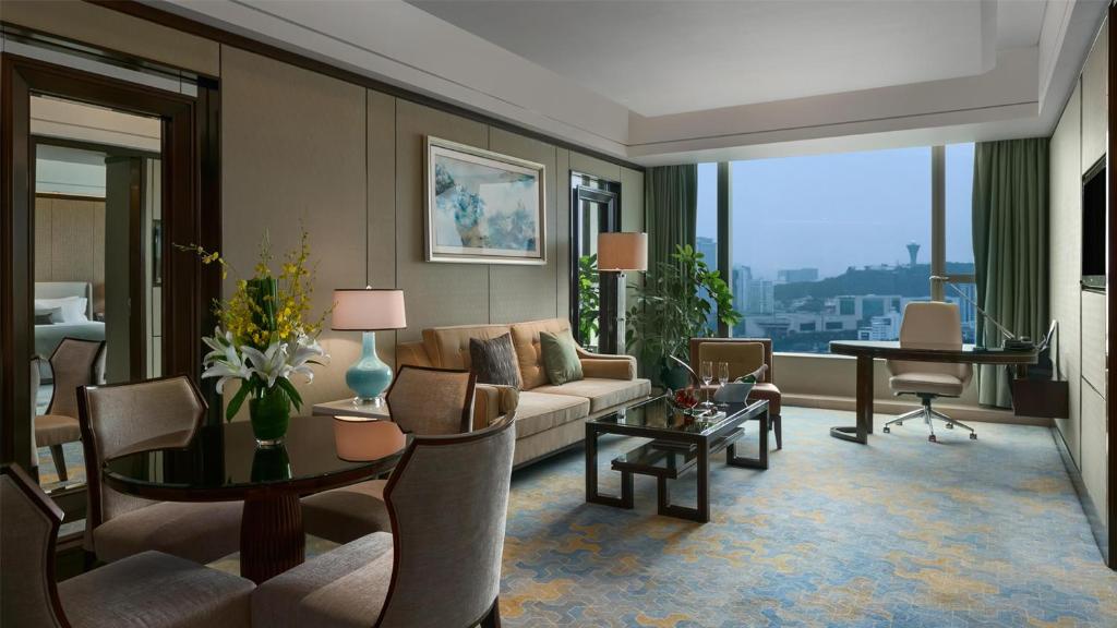 Posezení v ubytování Kempinski Hotel Xiamen