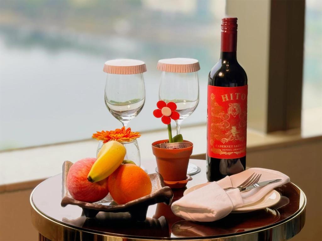 Nápoje v ubytování Kempinski Hotel Xiamen