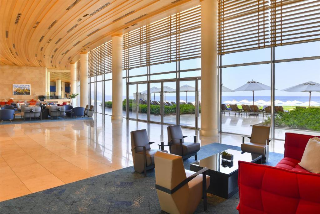 Posezení v ubytování Kempinski Hotel Aqaba