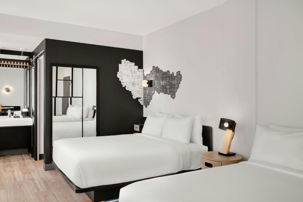 Aloft by Marriott Indianapolis Downtown - Camera Queen Con Due Letti Queen