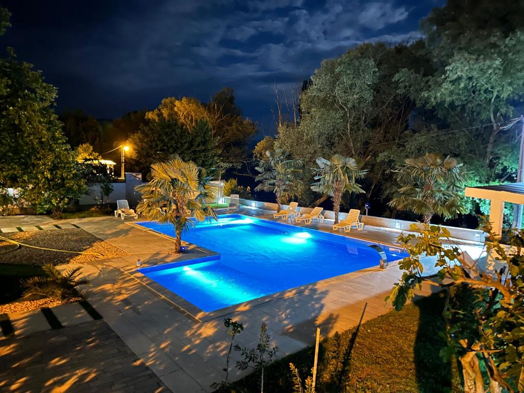 Bazén v ubytování Luxury Villa Magic nebo v jeho okolí