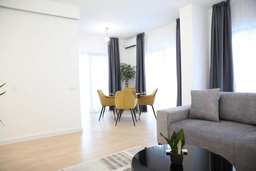 Posezení v ubytování Exit Aparthotel