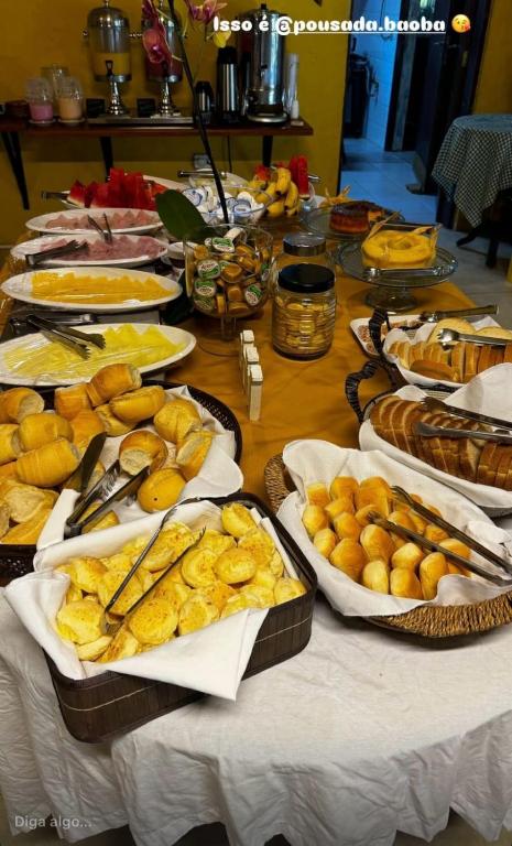 Comida in lodge ou em algum lugar perto