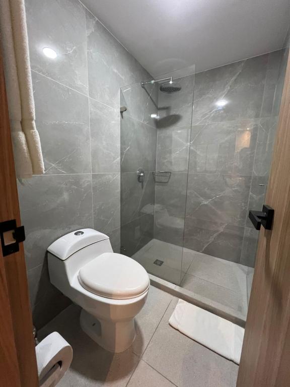Koupelna v ubytování Zi One Luxury Hotel