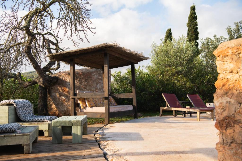 Zahrada ubytování Hotel Rural Can Partit Adults Only-Ibiza