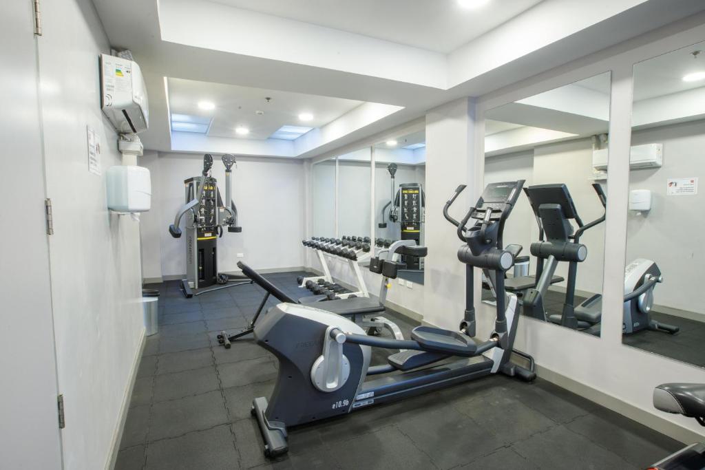 Fitness centrum a/nebo fitness zařízení v ubytování ibis Quito