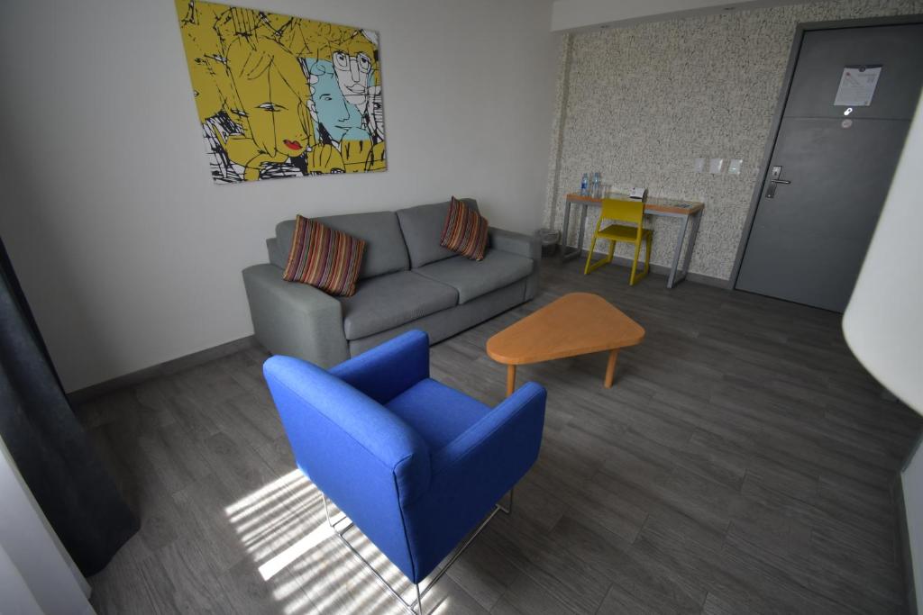 Posezení v ubytování Hotel Perla Central