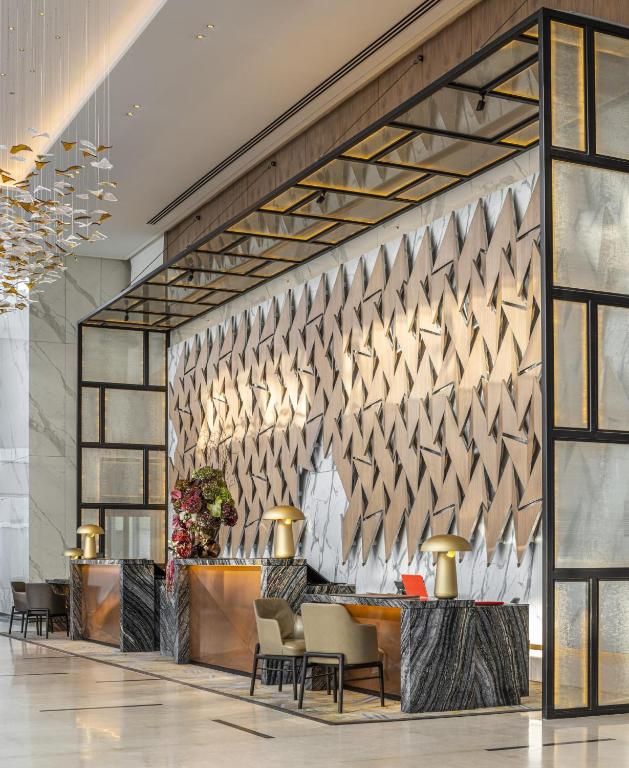 Posezení v ubytování The David Kempinski Tel Aviv