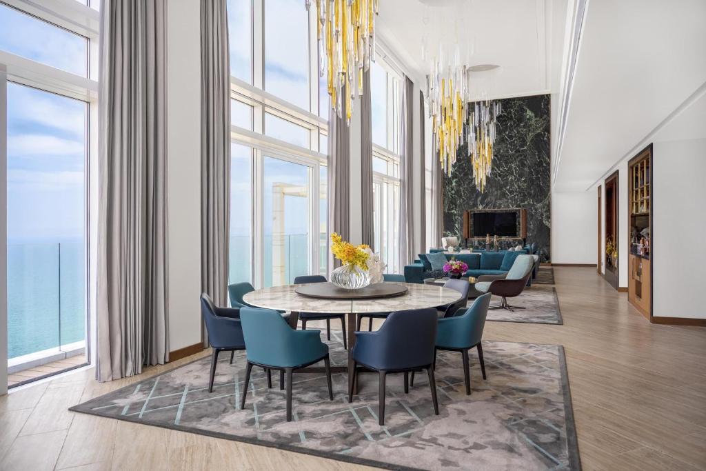 Posezení v ubytování The David Kempinski Tel Aviv