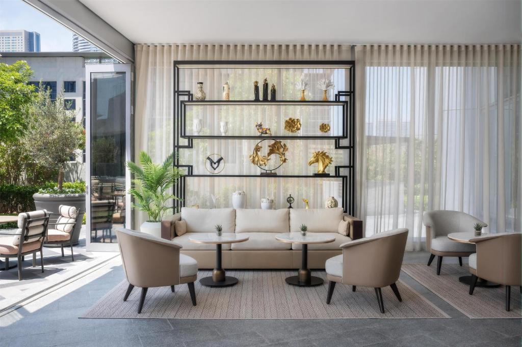 Kempinski The Boulevard Dubai休息區