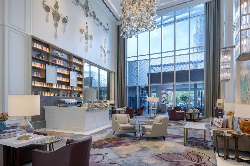 Kempinski The Boulevard Dubai休息區