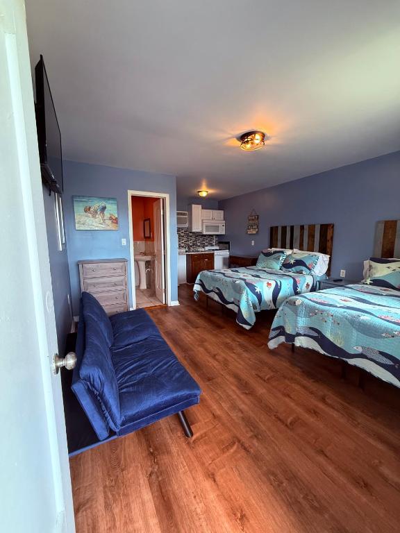 Postel nebo postele na pokoji v ubytování Twilight Motel