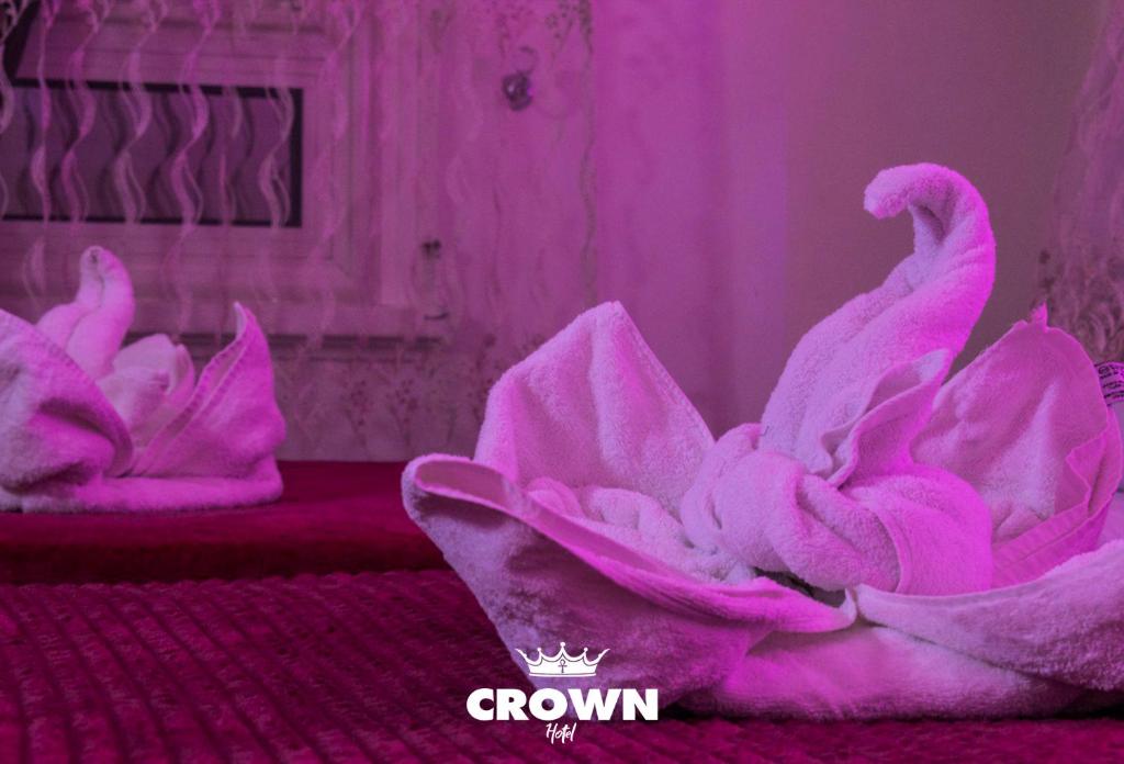 Postel nebo postele na pokoji v ubytování Crown Hotel in Cairo